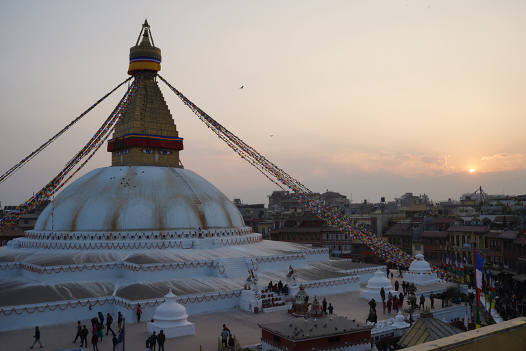 Kathmandu: Tour panoramico dell&#039;UNESCO di un giorno intero con trasferimento