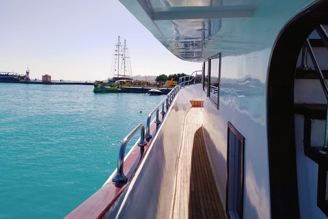 Hurgada: tour en barco de 7 horas con delfines, esnórquel y almuerzo