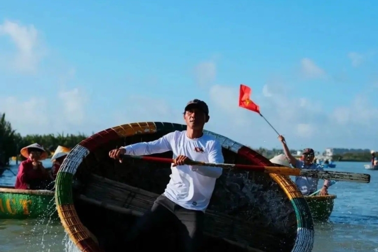 Da Nang/Hoi An:Experience Basket Boat ride in Coconut Forest
