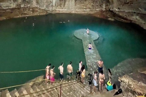 Tulum: Suytun och Ikkil Cenote, Chichen Itza &amp; ValladolidTulum: Suytun och Ikkil Cenote, Chichen Itza och Valladolid