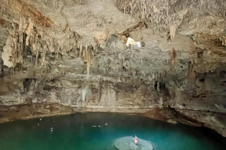Tulum: Suytun och Ikkil Cenote, Chichen Itza &amp; ValladolidTulum: Suytun och Ikkil Cenote, Chichen Itza och Valladolid