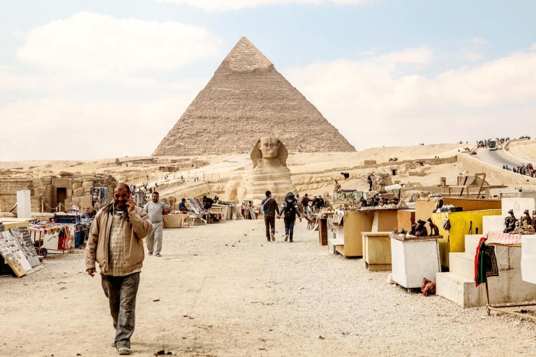 Piramides van Gizeh en Sfinx: privérondleiding van een halve dagPiramides & Sphinx Tour van een halve dag met kameelrijden