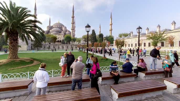 blue mosque hagia sophia grand bazaar with entry tickets
