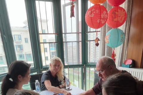 Shanghai: Private Dumpling Cooking &Mahjong w/ Local Grandma Dumpling, Braised Pork Belly, Mahjong with Home Meal