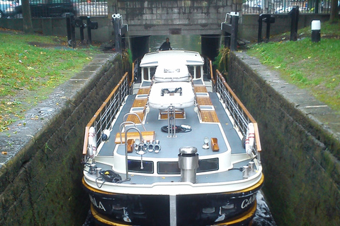 Dublín: Gran paseo en barco por el canal con cenaDublín: crucero por el Gran Canal con cena