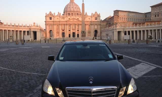 fiumicino airport private luxury transfers to rome