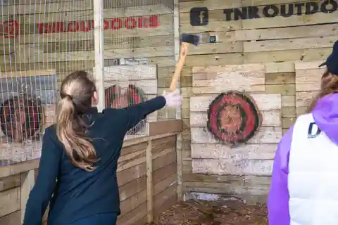 Llangollen: Axe Throwing, Archery and Air Rifles Combo