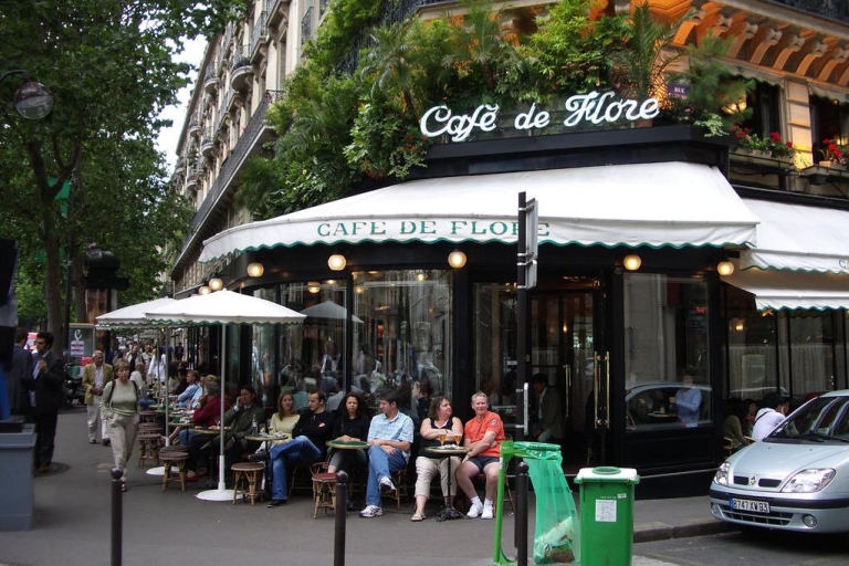 Lección francés en el Tour de Cafe de Flore y París guiadaInstructor de francés para hablantes nativos de inglés