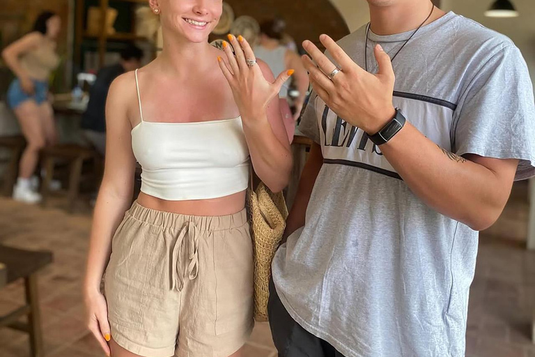 Bali: Aula de joalharia em Seminyak com 7 gramas de prata