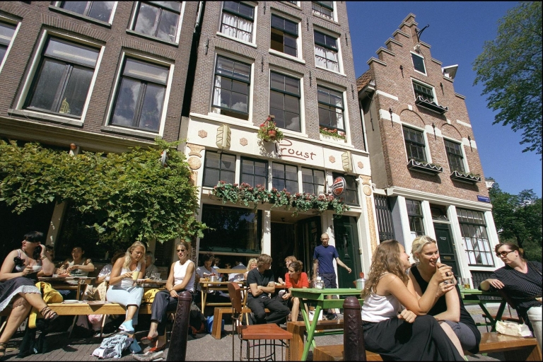 Amsterdam Jordaan Rejonowy Walking TourRejs po dzielnicy Jordaan z 1 drinkiem