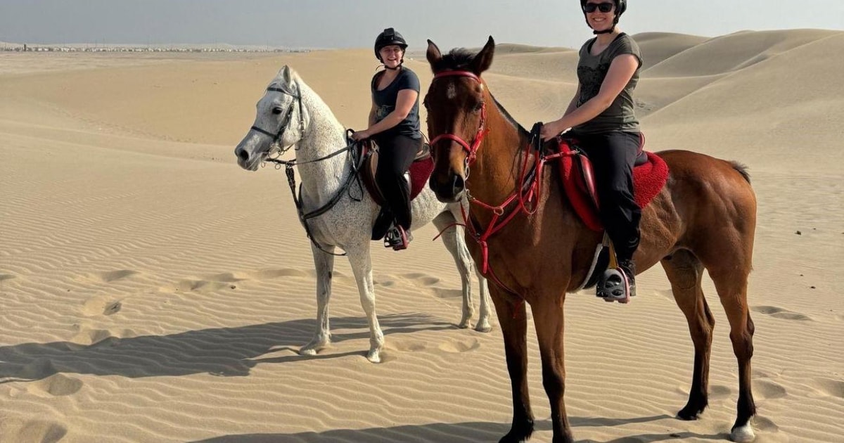 Doha : Paardrij Tour met Transfer | GetYourGuide
