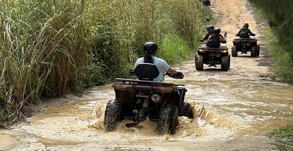 Koh Samui: 3 Hour ATV Secret Waterfall Adventure with Photos