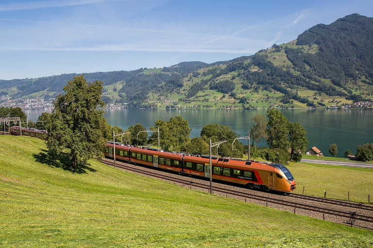 Zurich: Hardcore Swiss Train Tour–4 Scenic Railways in 1 day Excluding Train Tickets