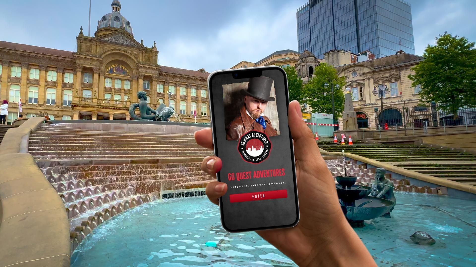 Birmingham: Rundgang und Erkundungsspiel durch die Stadt