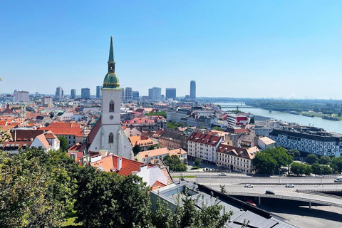 Evening Essential Bratislava Tour & Wine Tasting from Vienna