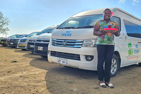 جولة قرية الهبوط الأولى وبركة الطين في الينابيع الساخنة