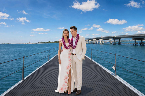 Oahu: Buddhist Wedding Ceremony with Photoshoot & Pickup