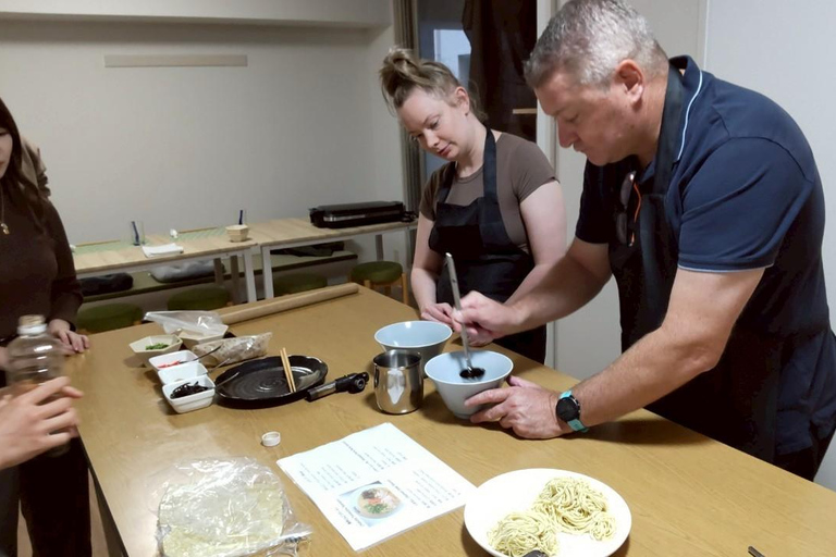 Osaka: Cooking Class Ramen & Gyoza Course in Nanba