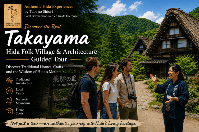Takayama-Jinya, Hida Folk Village & Architecture Guided Tour