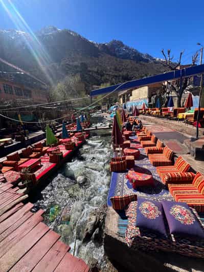 Marrakech : Randonnée aux Cascades de la Vallée de l'Ourika et Déjeuner au Bord de l'Eau - trekking