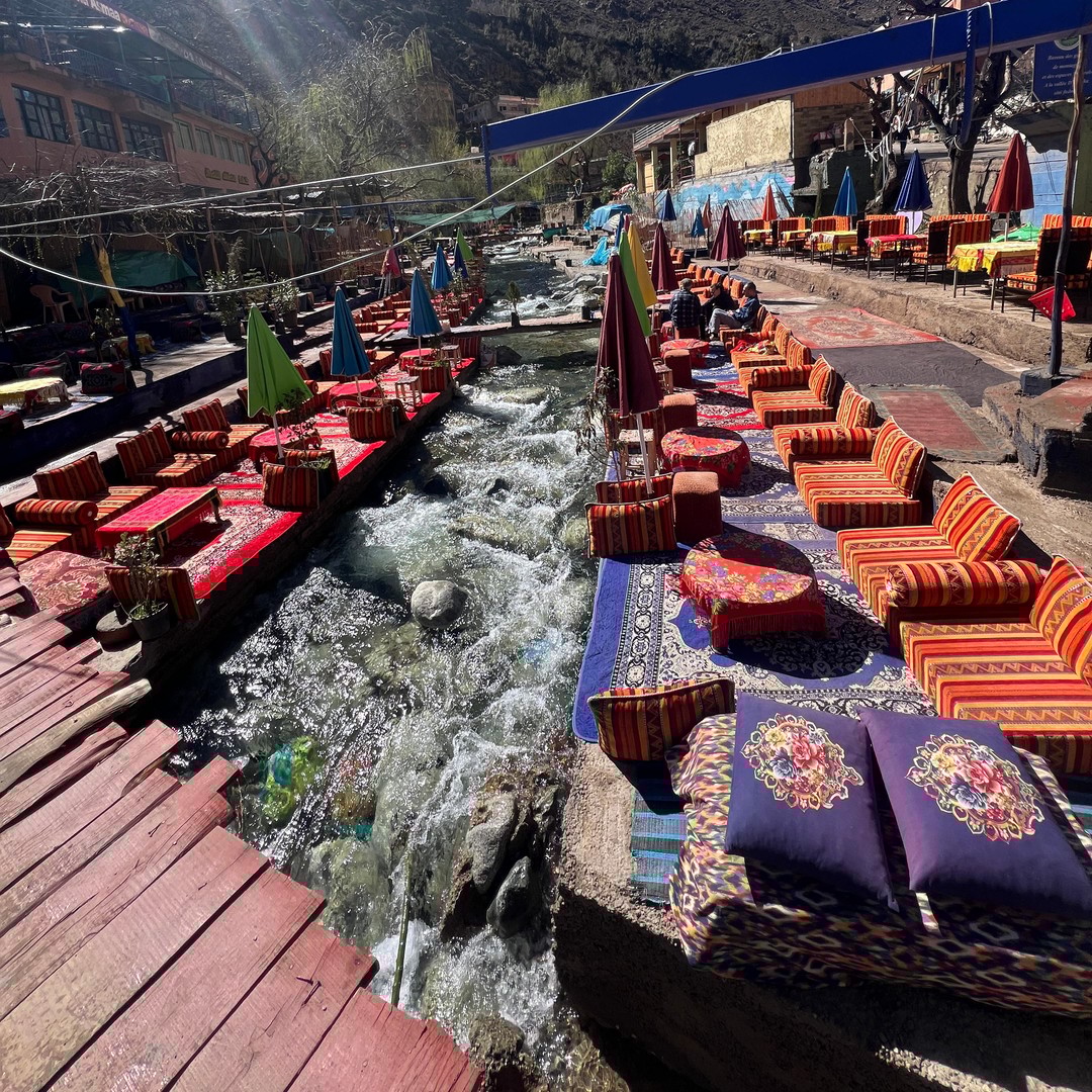 Marrakech : Randonnée aux Cascades de la Vallée de l'Ourika et Déjeuner au Bord de l'Eau - trekking