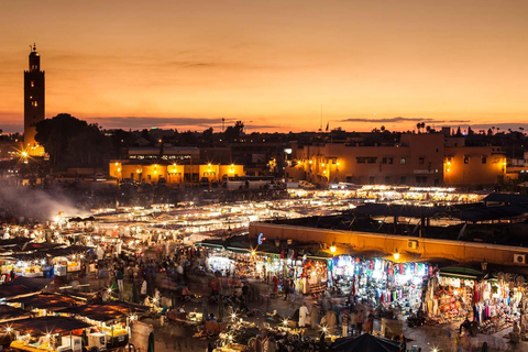 Agadir: Marrakech Guided Day Experience with Medina and Souk Agadir: Marrakech Day Trip with Old Medina & Souks Guide