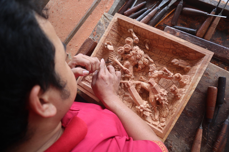 Hoi An: Corso di scultura del legno di 3 ore con un artista locale