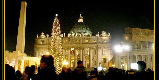Rom: Weihnachtsessen mit Messe im Petersdom