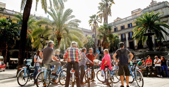Barcelona Historical 3-Hour Bike Tour