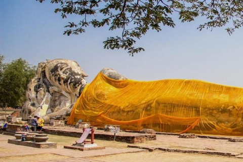 Ayutthaya Countryside and Temple Cycling Tour Thai Lunch