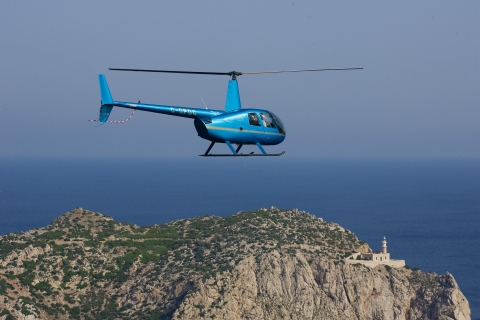 Mallorca: panoramische helikoptervluchtervaring30 minuten durende helikoptervlucht