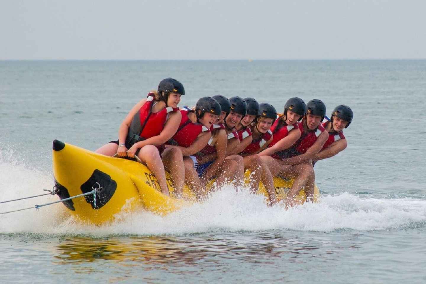Barcelona: Inflatable Banana Boat Ride