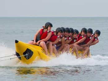 Barcelona: Inflatable Banana Boat Ride
