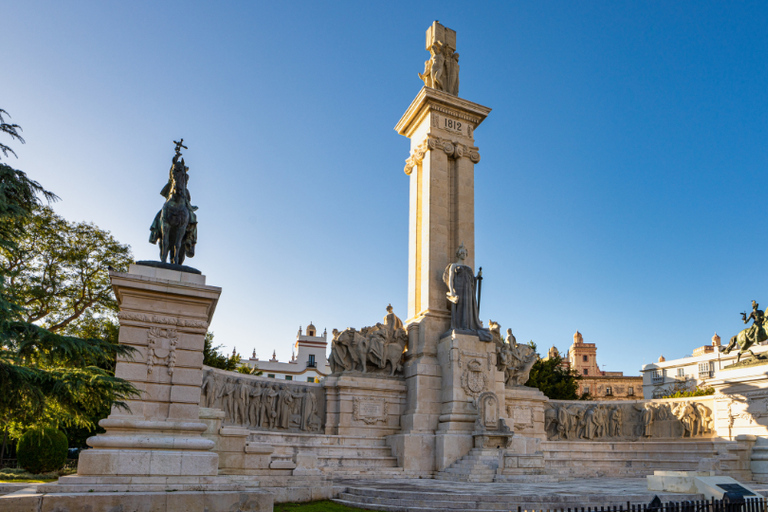 Cadiz: Private Guided Tour with Your Mobile Phone Cadiz: The Code of La Pepa and the Secrets of 1812 with Kit and Live Guide
