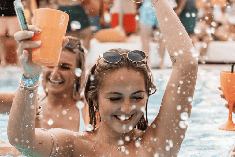 Ibiza: VIP Pool Party with Games, Open Bar, O Beach & Eden