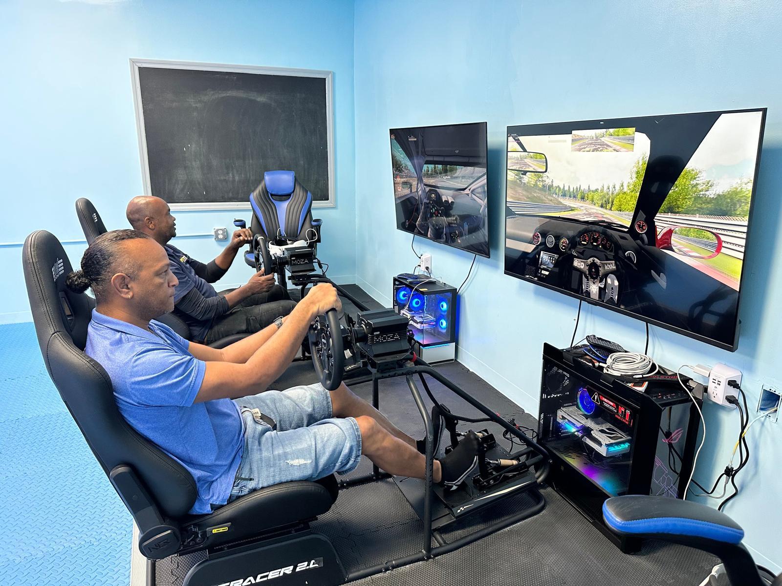 VR-Erlebnis im Stehen/Sitzen auf Grand Cayman