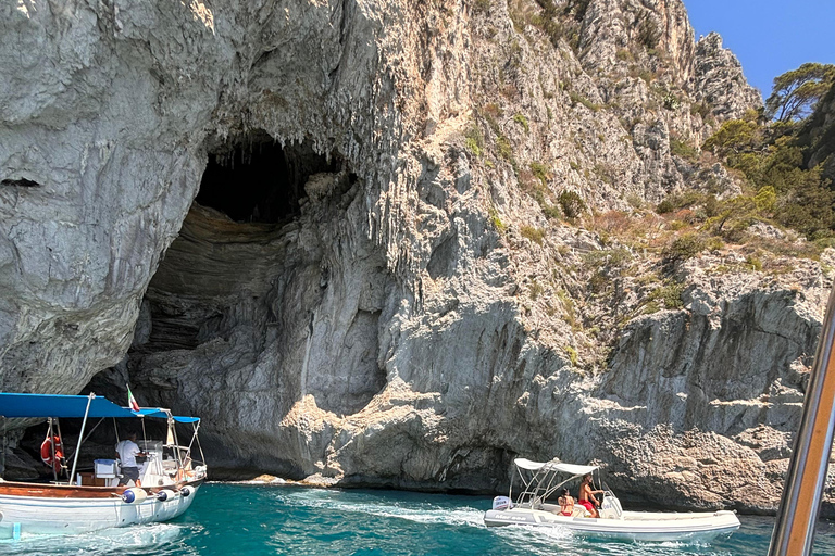 Private Boat Tour of Capri from Sorrento, Positano, or Capri Private Boat Tour of Capri departing from Capri