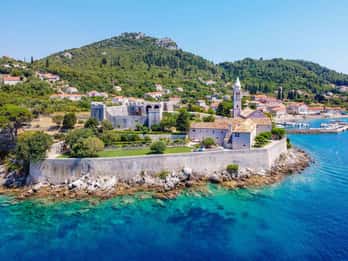 Dubrovnik: Tour particular de lancha pelas Ilhas Elaphiti e cavernas