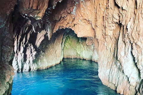 Sagone/Cargèse: Rondvaart Calanques de Piana en Capo RossoVan Sagone