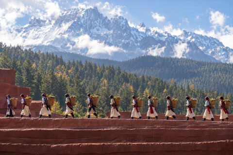 Lijiang: Impression Lijiang Show & Snow Mountain Admission Ordinary Seating + Snow Mountain Admission