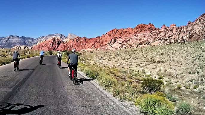 las vegas 3hour red rock canyon electric bike tour