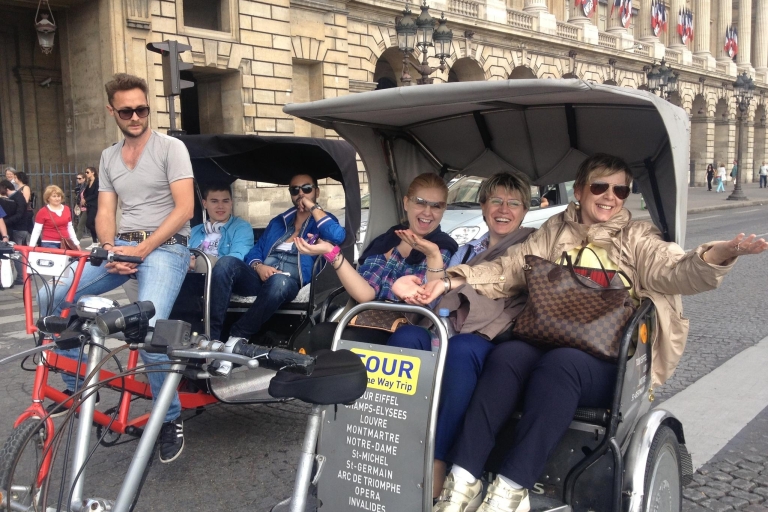 Paris by Pedicab: 1 lub 2 godzinny głównych zabytków Tour2-godzinne zwiedzanie
