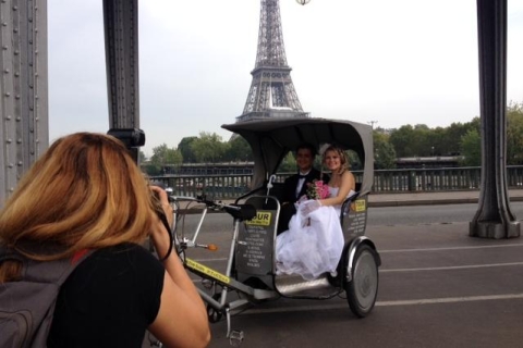 París por la Bicicleta taxi: 1 o 2 horas principales monumentos tour2 horas tour