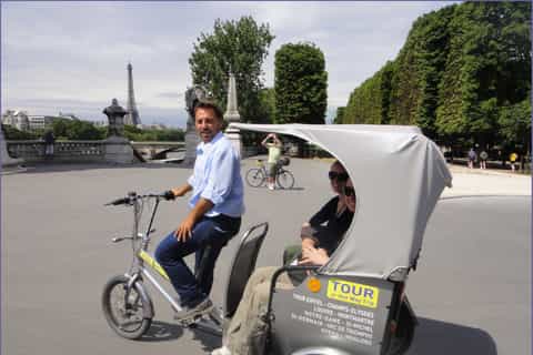 Parigi Pedicab: 1 o 2 ore principali monumenti Tour