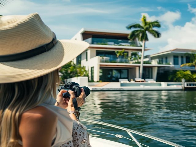 Miami: Bootstour zu den Häusern der Berühmtheiten und den Villen der Millionäre