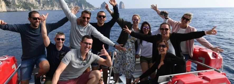 De Sorrento: passeio de barco pela costa e Capri com Limoncello