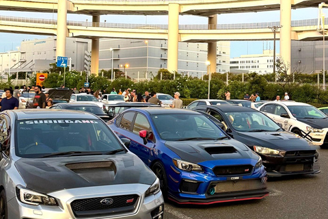 EVO, WRX, Skyline – JDM Night Run to Daikoku Car Meet