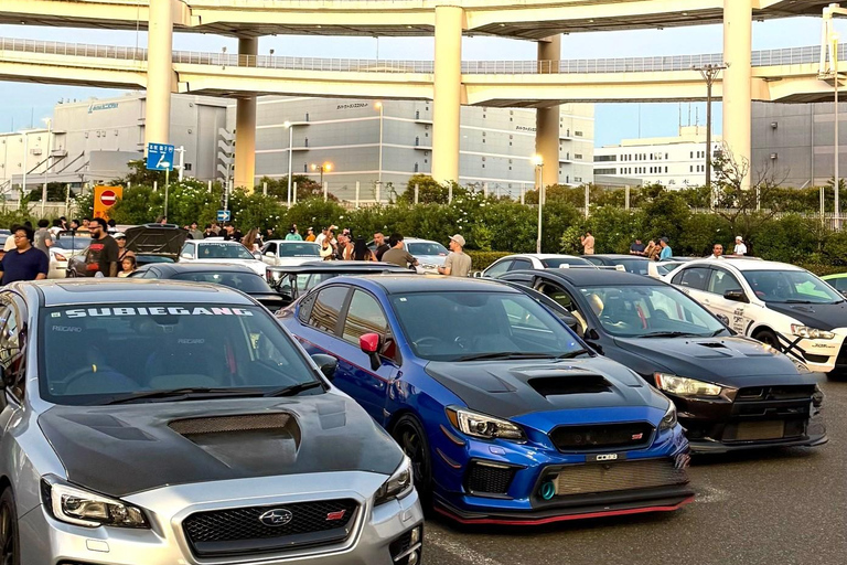 EVO, WRX, Skyline – JDM Night Run to Daikoku Car Meet