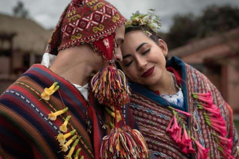 Traditional Inca wedding ceremony in the Sacred Valley