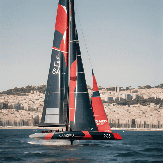 Enjoy 37th America's cup Barcelona 2024 from spectators zone GetYourGuide